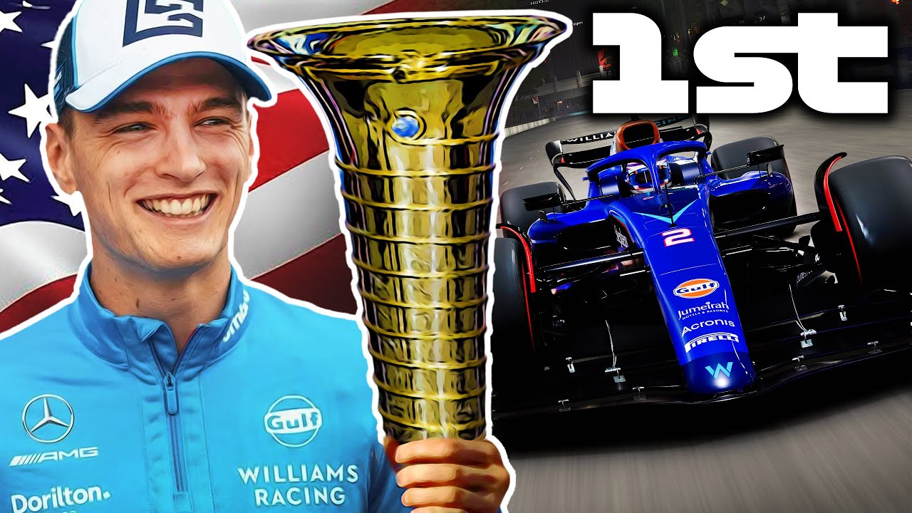 Making LOGAN SARGEANT an F1 WORLD CHAMPION on F1 Game with Maxed Out Williams! 🇺🇸