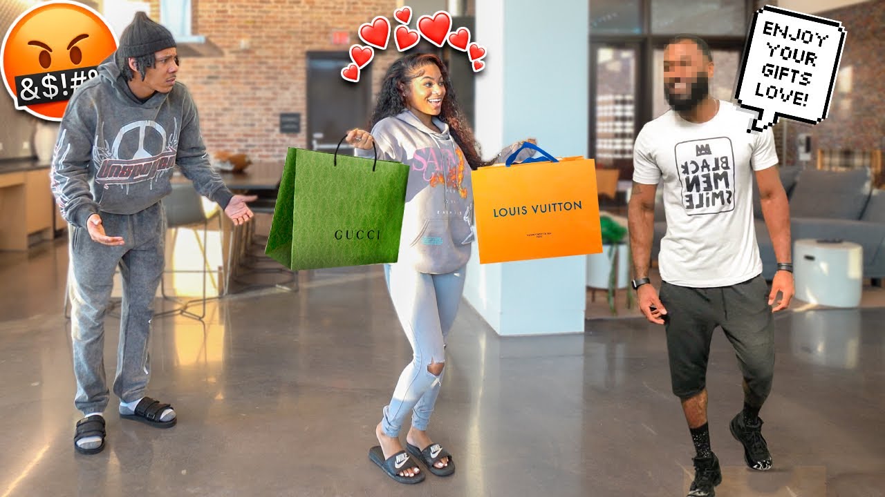 TELLING MY BOYFRIEND THAT ANOTHER MAN PAID FOR ME! *HE SNAPS*