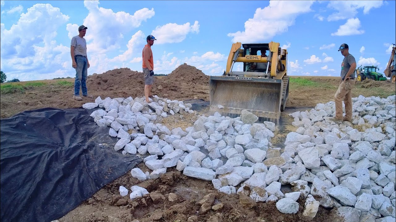 First Ever Rock Chute Is Complete!