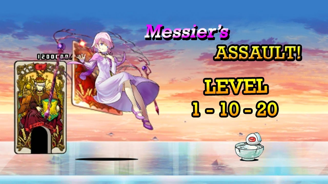 Messier's Assault! Land of Dreams Level 1-10-20 | 消滅都市 Shoumetsu Toshi collab - The Battle Cats