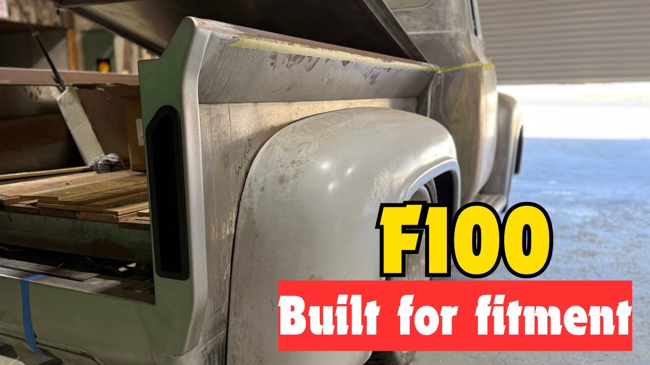 “Custom ‘56 F100 Rear Pillars - Custom Tail Light Fitment”