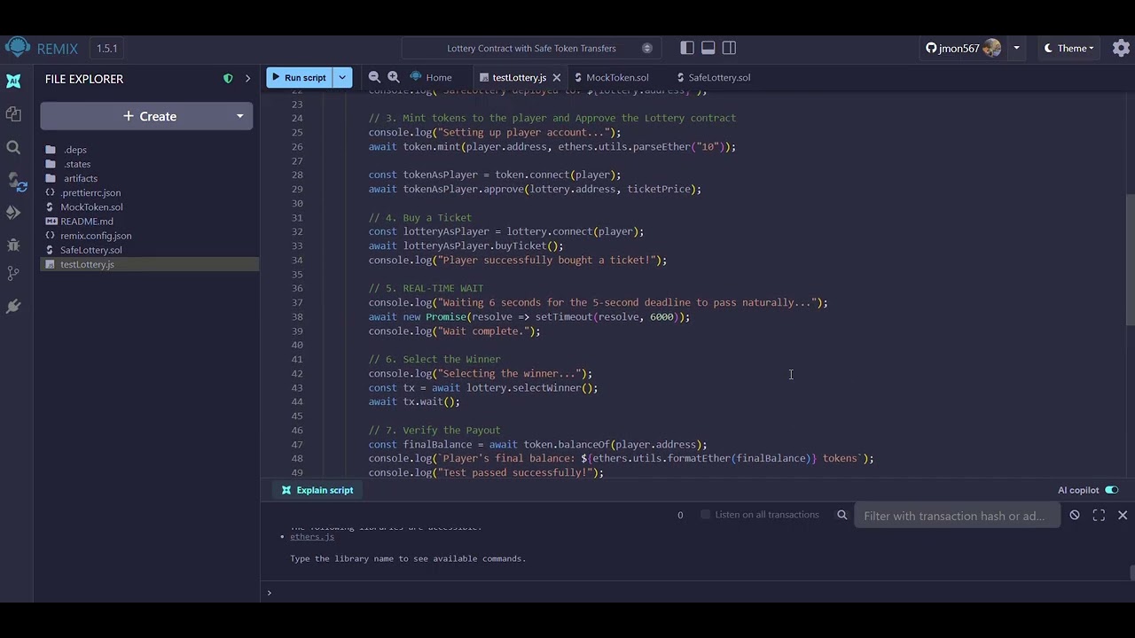 LotteryContrwSafeTokenTrans