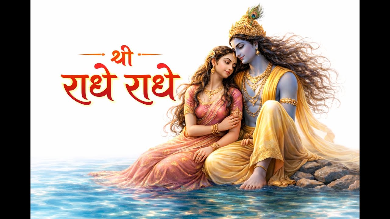 Shri Radhe Radhe – 1 Hour Nonstop Bhajan | Radha Krishna Devotional Song