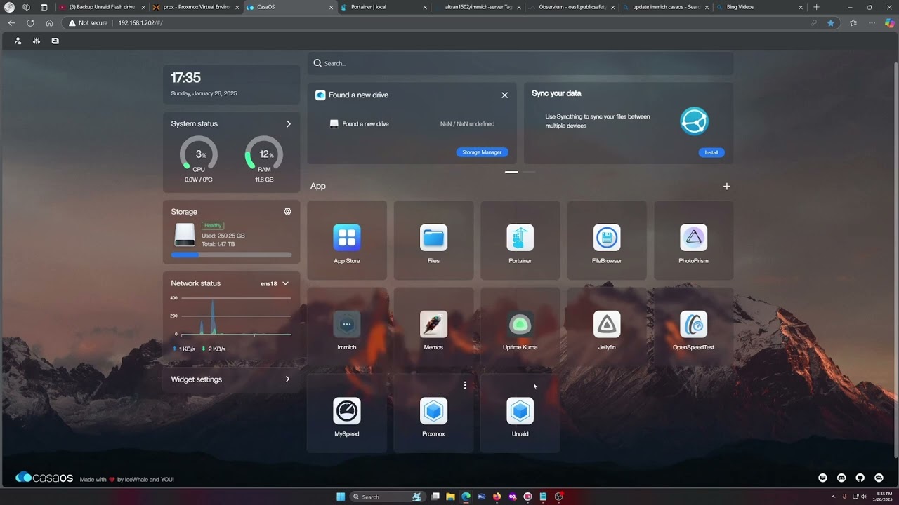 a linux newbie updating immich in casaos.  It worked for me.