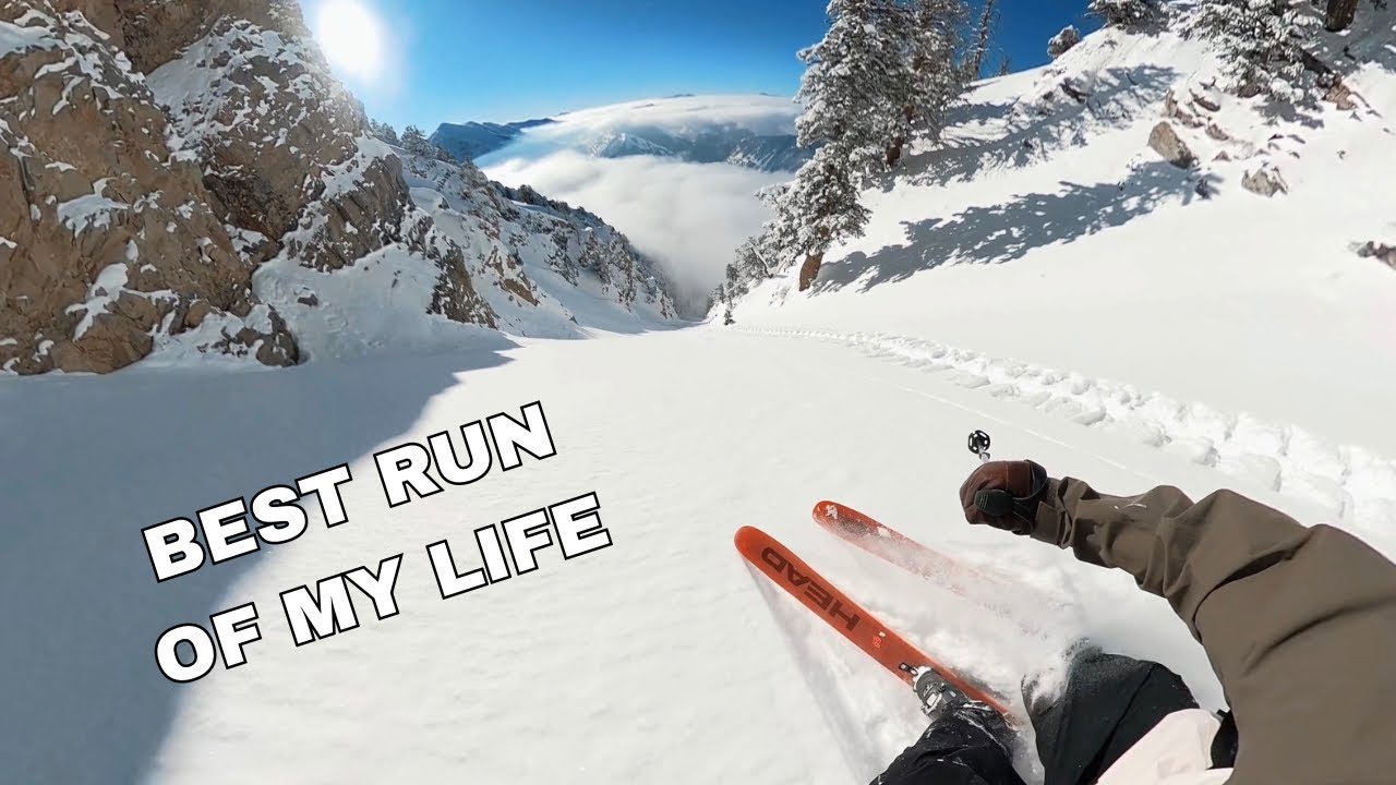 BEST SKI RUN OF MY LIFE