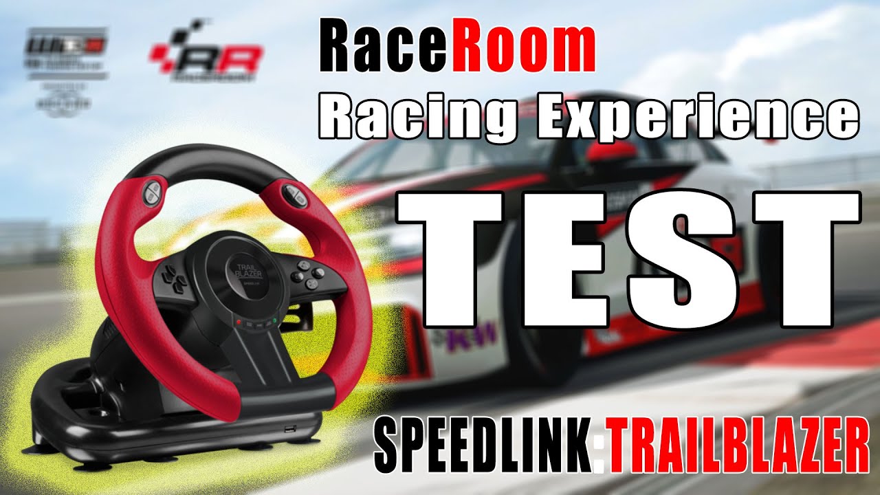 Speedlink: Trailblazer steering wheel TEST [RaceRoom: Racing Experience]