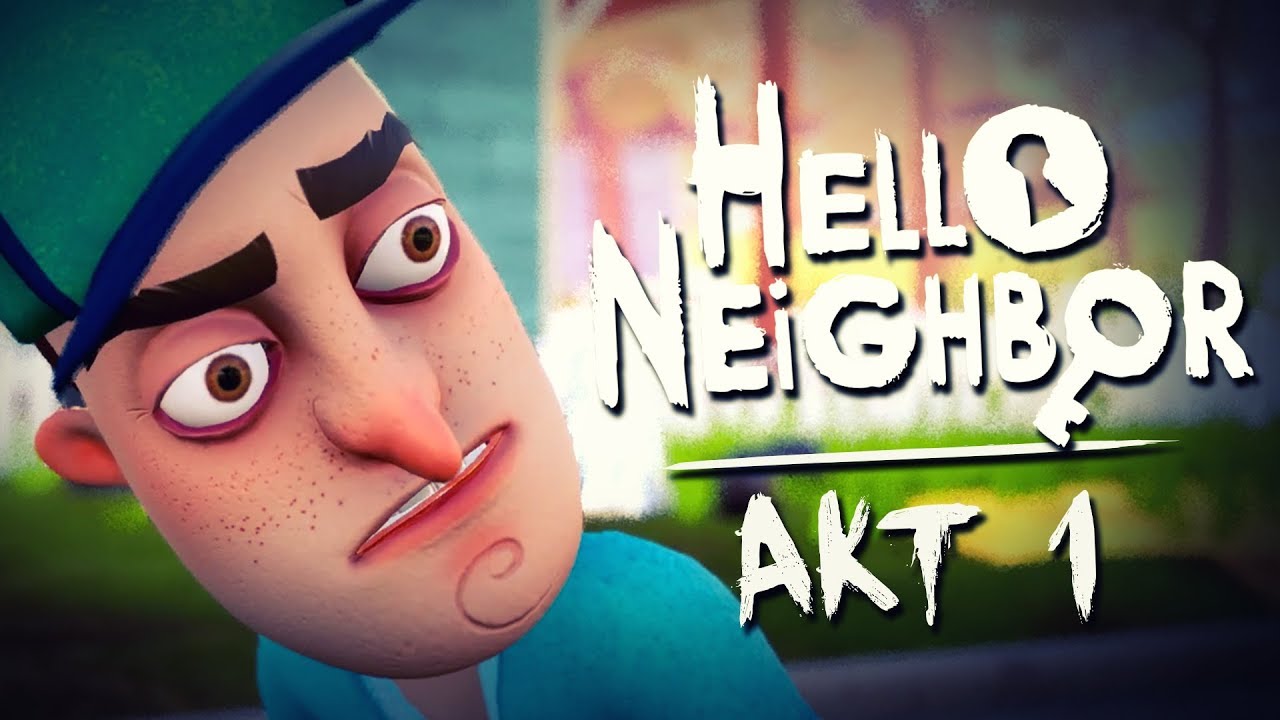 NIE POWINIENEM BYŁ TEGO ZOBACZYĆ | Hello Neighbor #1