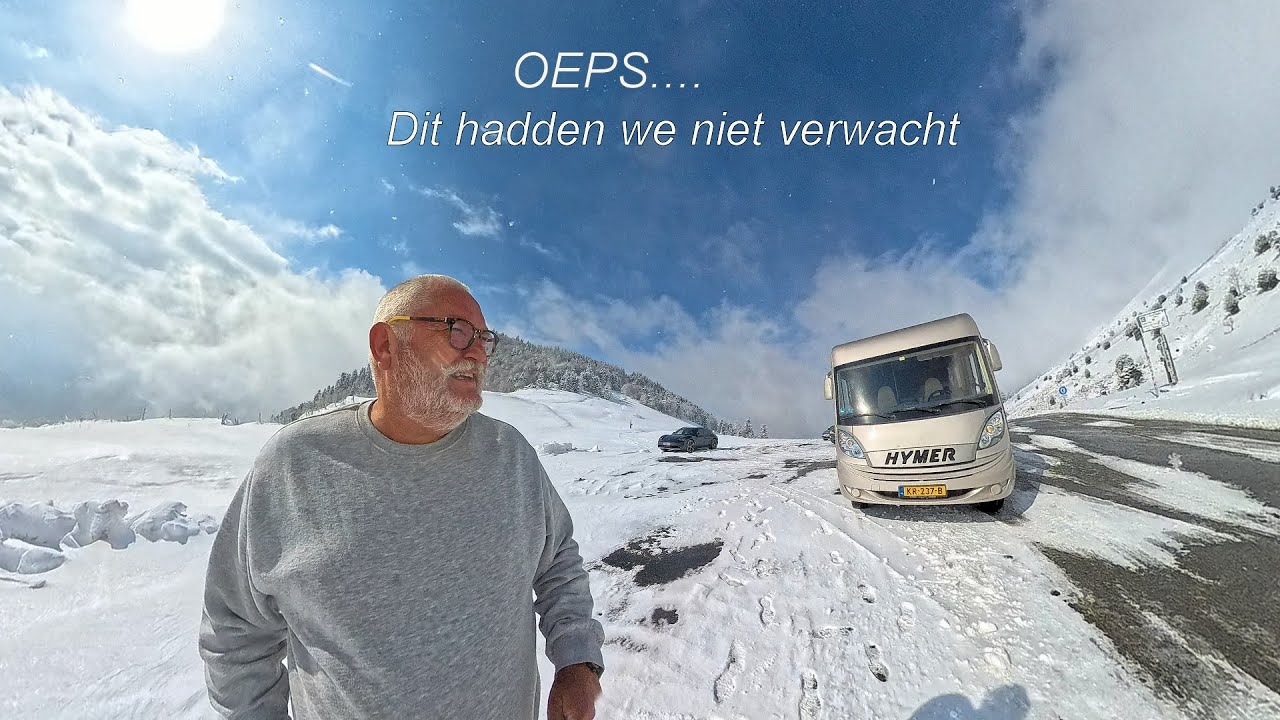 Van warm naar koud, van zon naar sneeuw in Spanje en Frankrijk