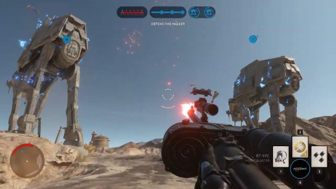 Star Wars EA Battlefront (2015) 1 Hour of Offline Skirmish (PC)