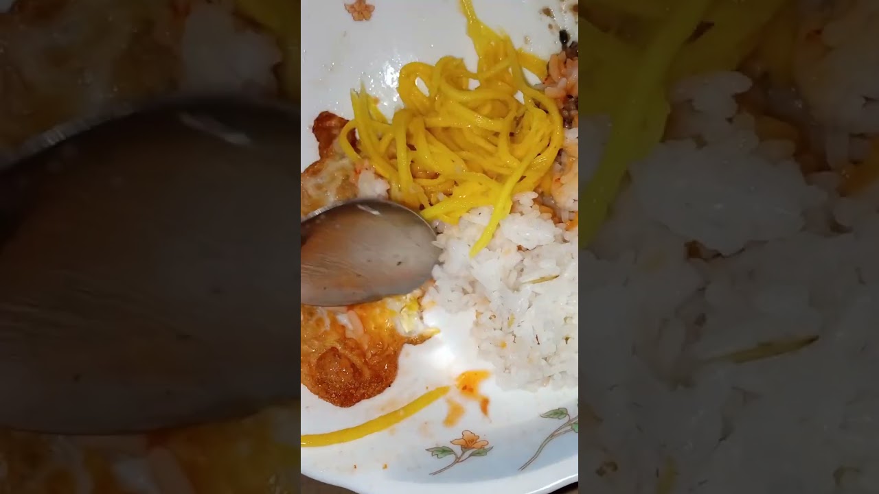 Yummy food my Lunch it's delicious food 😋🥭🍳🍆🥩🧄