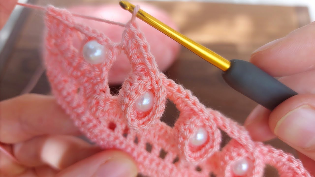 Super Easy Woolen Making. Tığ işi boncuklu örgü yelek etol şal modeli