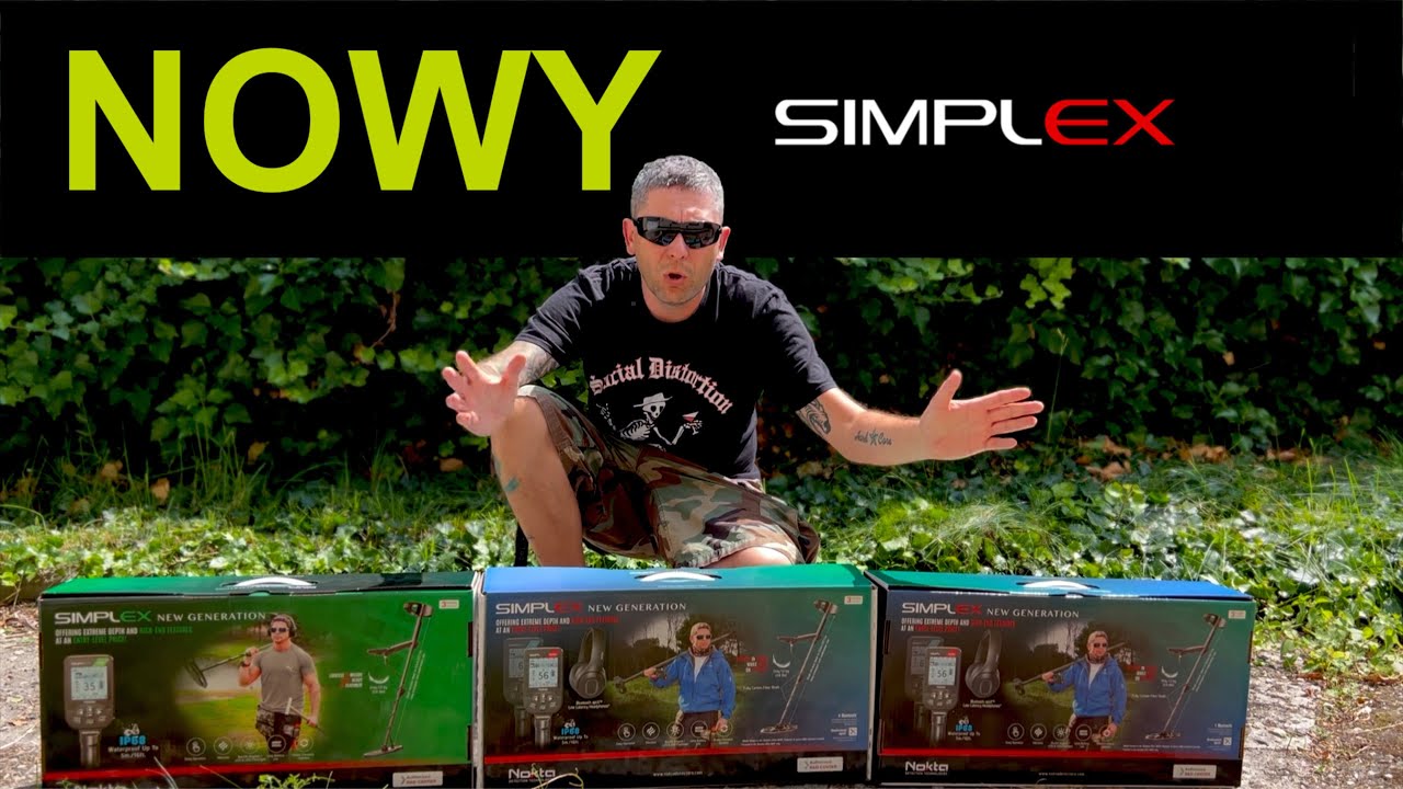 Nowy wykrywacz Nokta SIMPLEX LITE BT ULTRA
