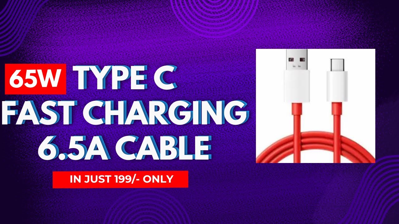 Type A to Type C Cable Under 200 | Unboxing & Review | Its Unique Bro