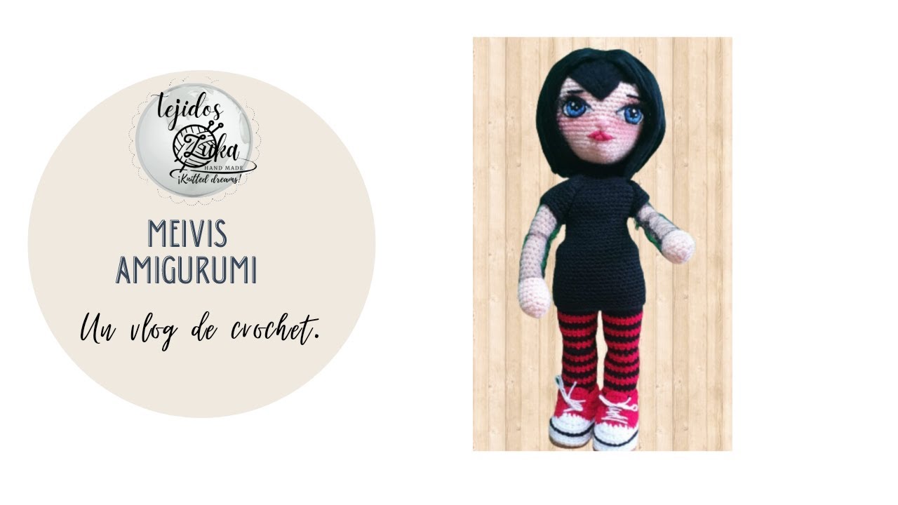 Meivis amigurumi parte 3 vestido y tenis