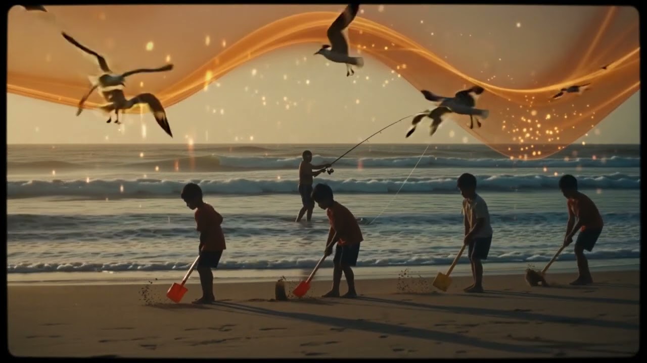 Fishing on the Beach at Johnys'