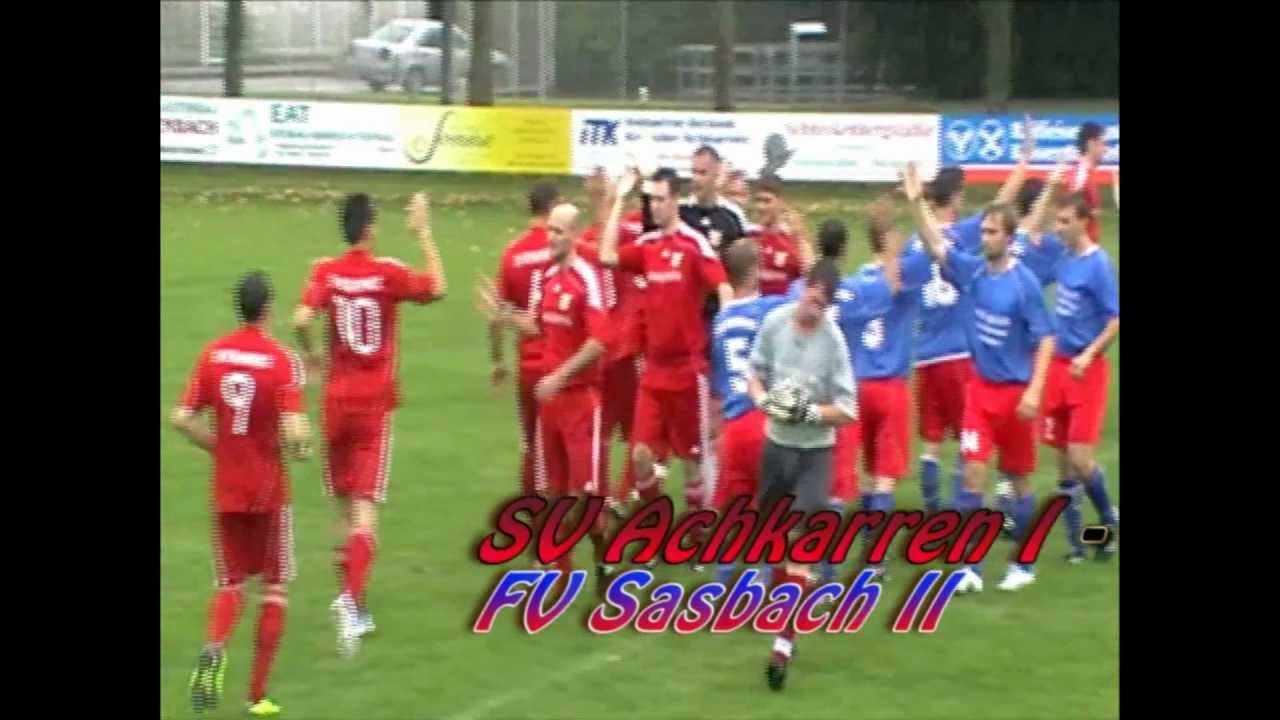 4. Spieltag SV Achkarren I -FV Sasbach II
