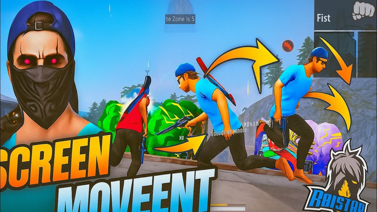 UNBEATABLE SCREEN LAG MOVEMENT 💥🔥😱 FREE FIRE PRO TRICK 🕹️💀⚡ ENEMIES CAN'T TOUCH YOU! 🚫🎯
