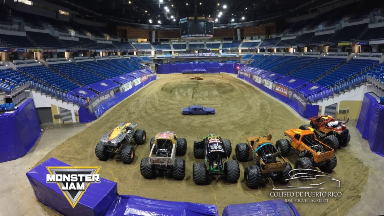 Monster Jam Coliseo de Puerto Rico Timelapse