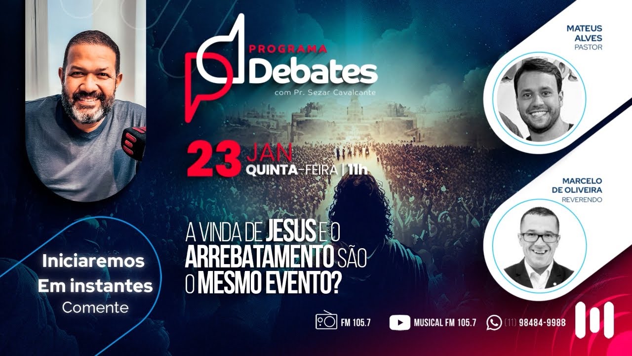 A vinda de Jesus e o arrebatamento são o mesmo evento?