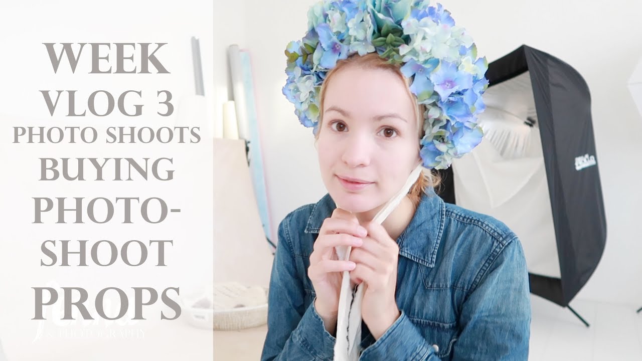 Weekvlog 3 - Buying Props, Cake Smash Photo Shoots, Sitter Sessions and Newborn Photoshoots