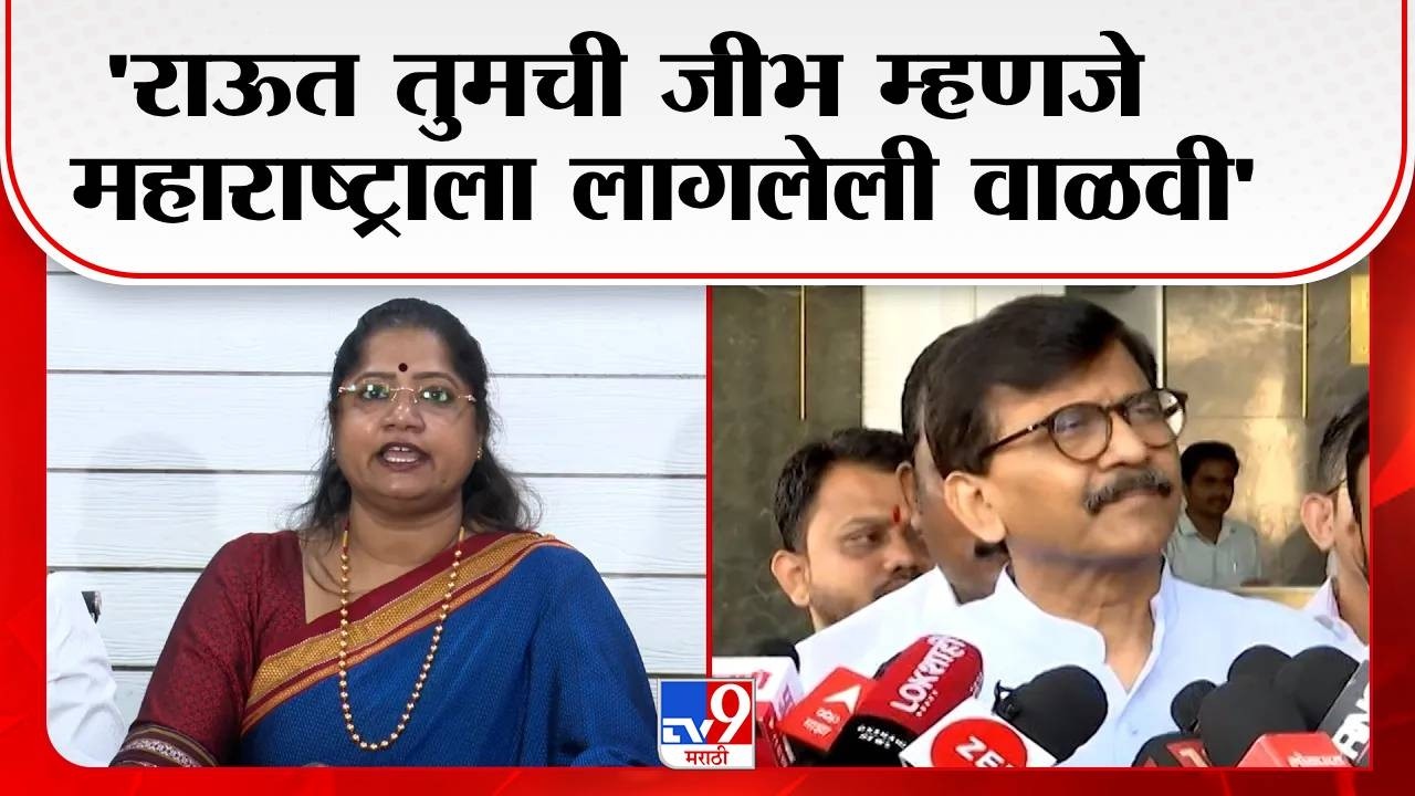 Jyoti Waghmare | 'राऊत तुमची जीभ म्हणजे महाराष्ट्राला लागलेली वाळवी'