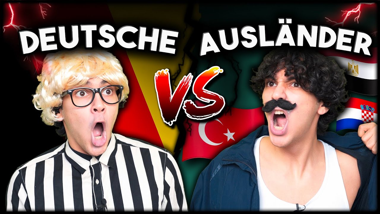 Deutsche VS. Ausländer (Vater Edition) 😳😂 | Mohi__07