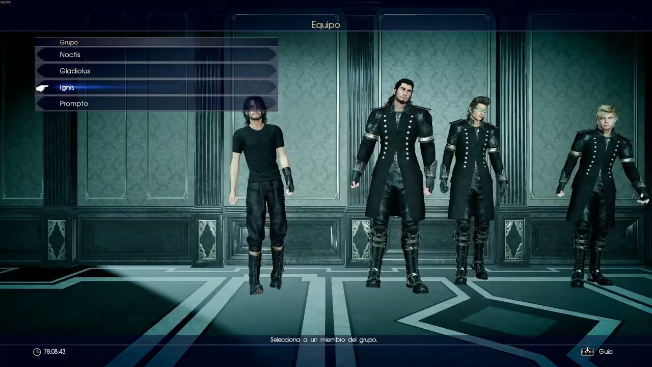 Omega fight before post-game FF XV (Sushi boost)