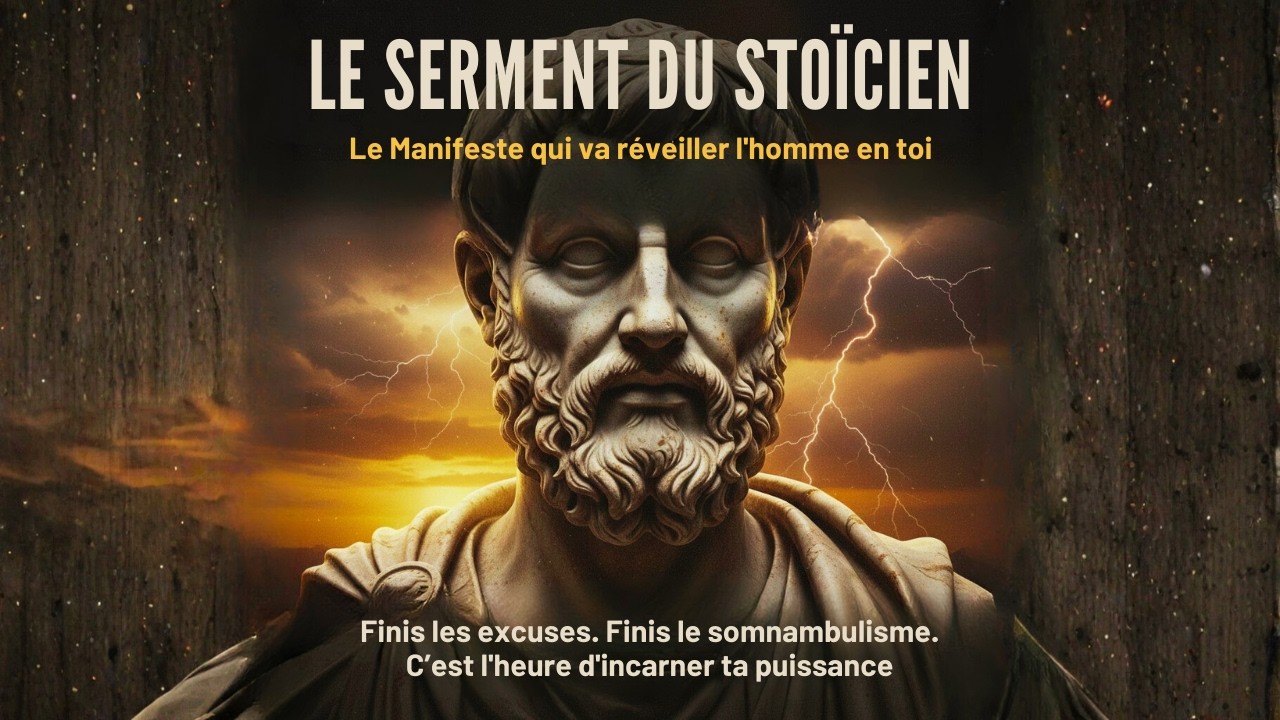 TU ES TON PROPRE PROBLÈME : Le Manifeste Stoïcien. 🏛️