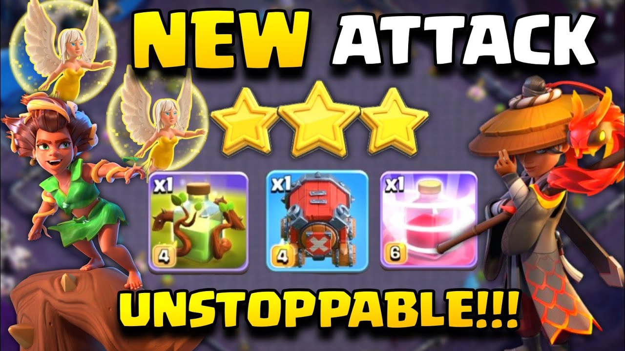 NEW RC Charge + Root Rider Attack Th17 Max 🔥 | Best Th17 Attack Strategy | Clash of Clans