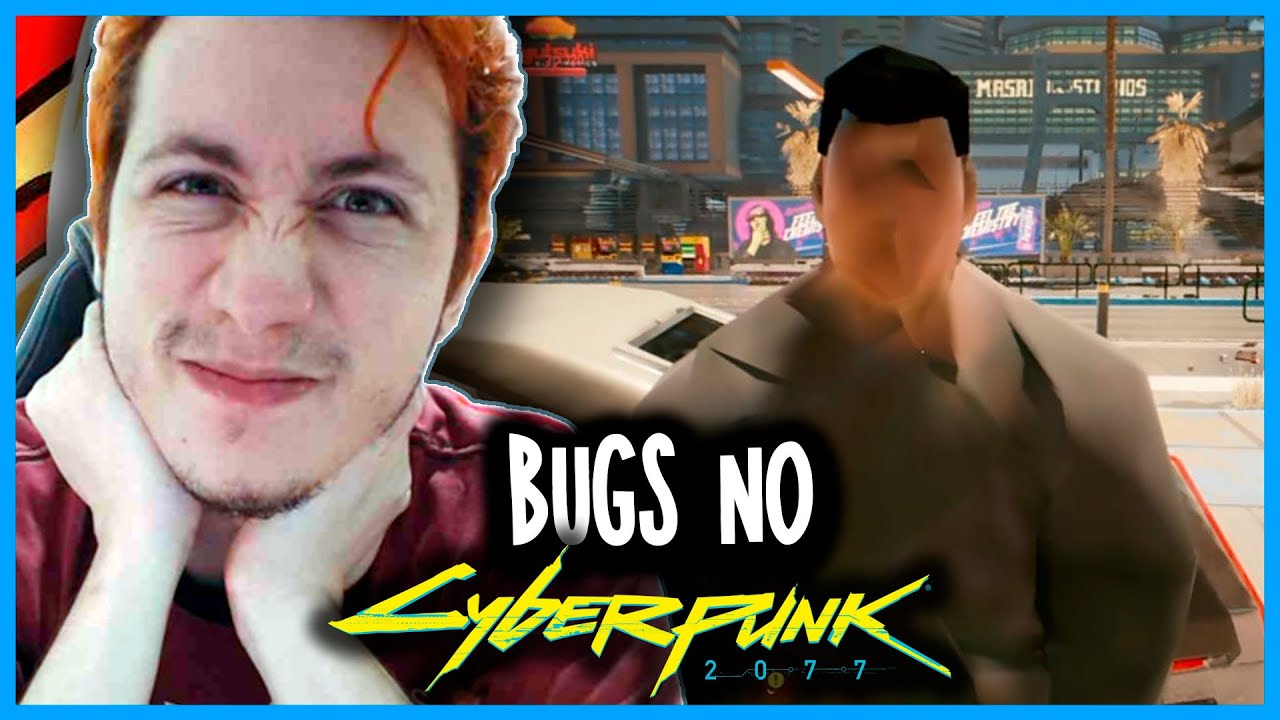 REAGINDO A BUGS E MOMENTOS ENGRA&Ccedil;ADOS NO CYBERPUNK 2077