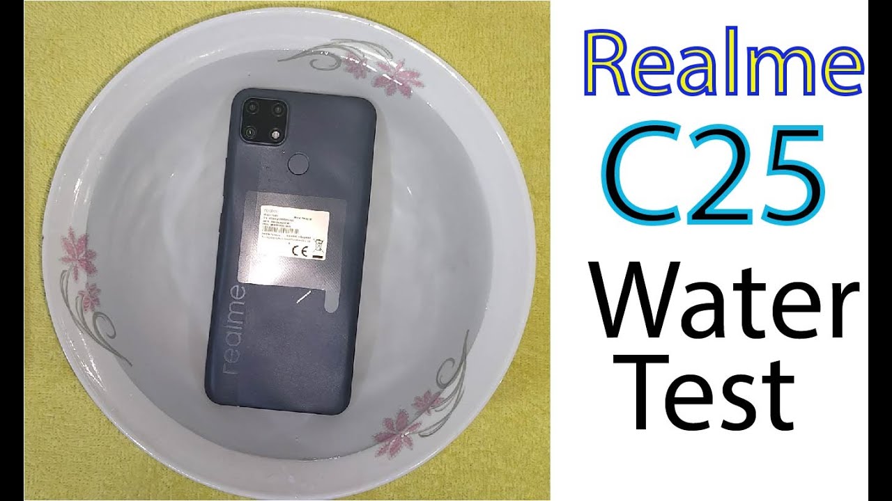 Realme C25 Water Test || C25 Water Test ||C25 Test || Android Corridor