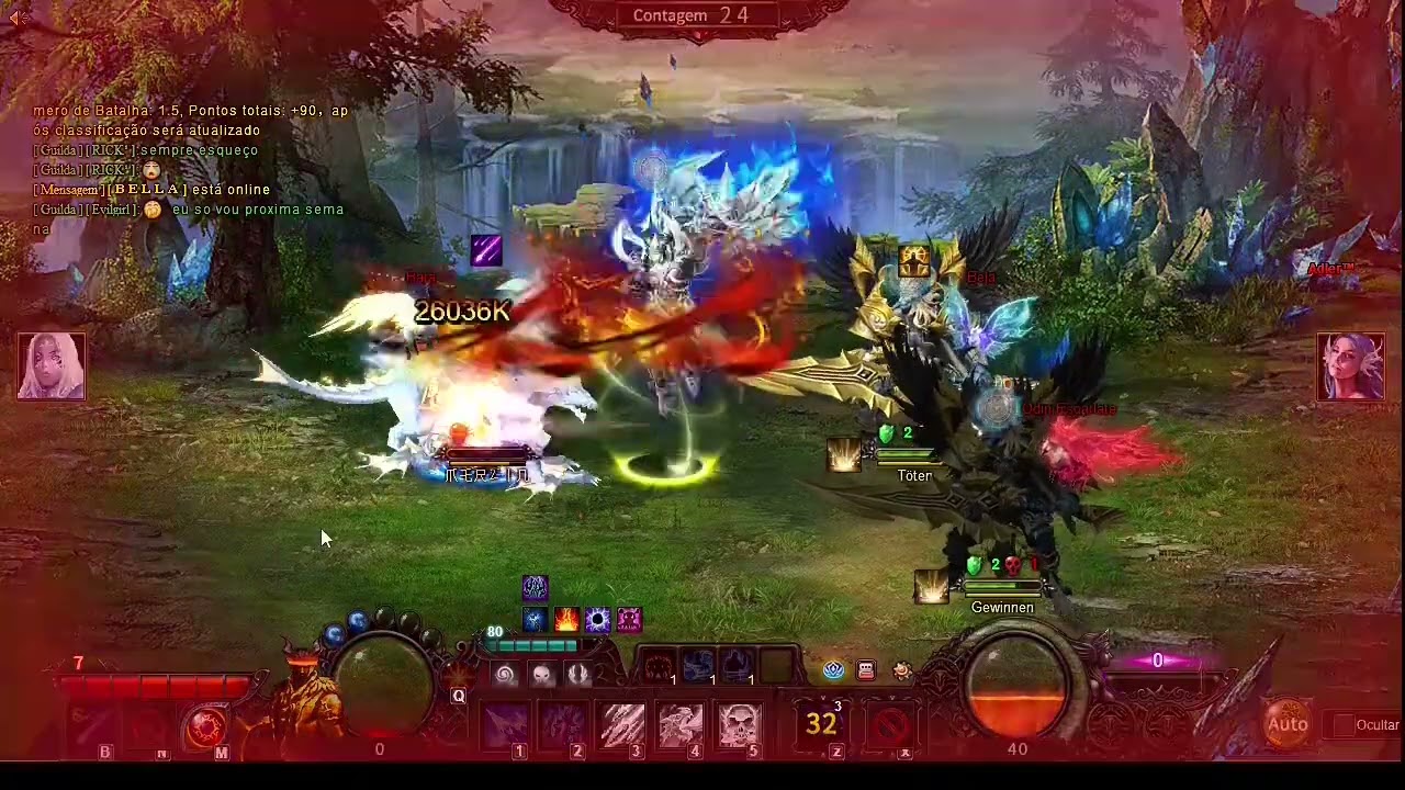 Legend Online BR - BATALHA DE ARES DIA 24/02/2026