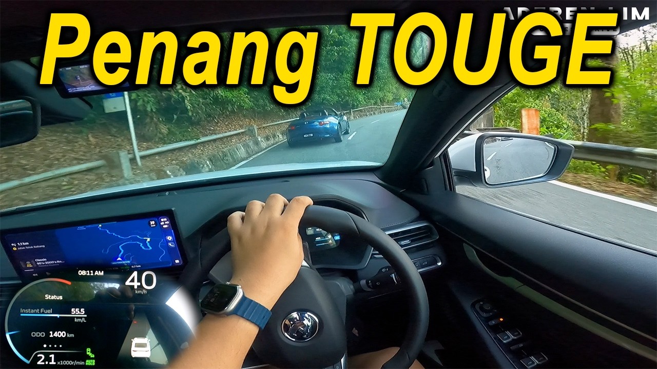 2026 Proton S70 MC1 Flagship X climbed Penang Teluk Bahang | Malaysia #POV [Test Drive][CC Subtitle]