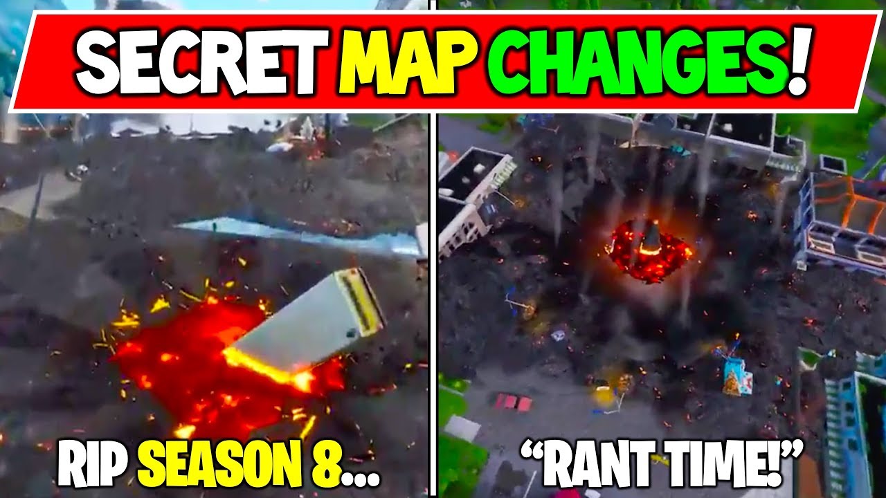 *NEW* FORTNITE SECRET MAP CHANGES V8.50 