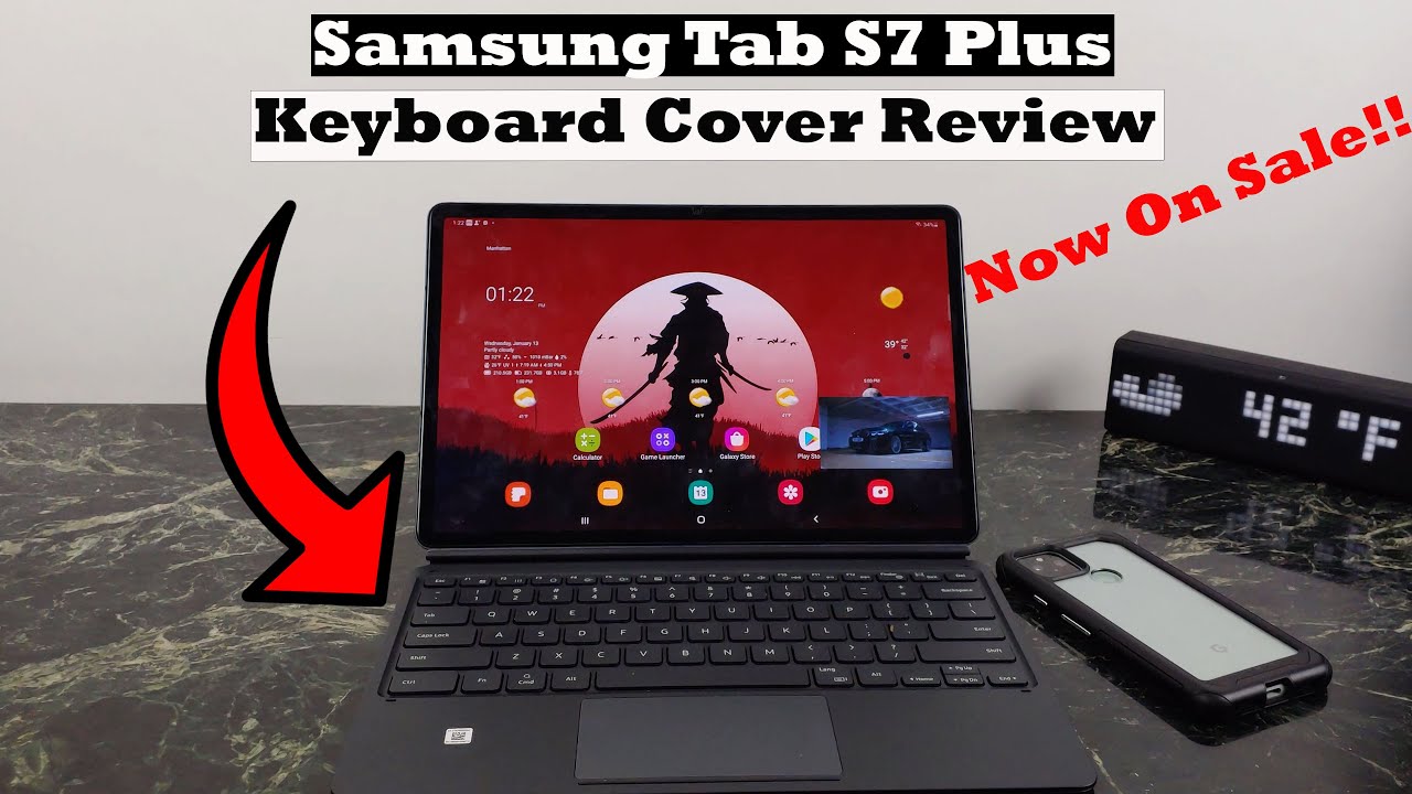Samsung Tab S7 Plus Keyboard Case Cover : A Great Keyboard but NOT a Great Case!