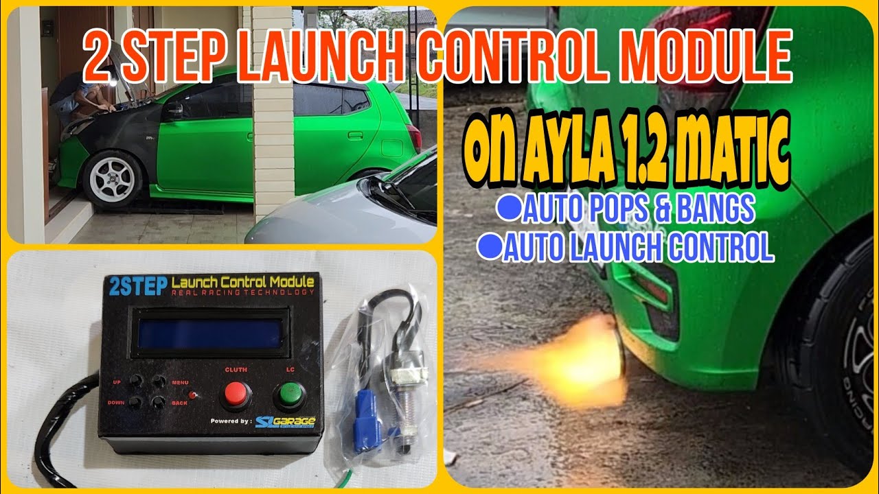 Launch Control Module di Ayla 1.2 Matic, LC Backfire, Bratatak otomatis seperti Remap #agyaayla
