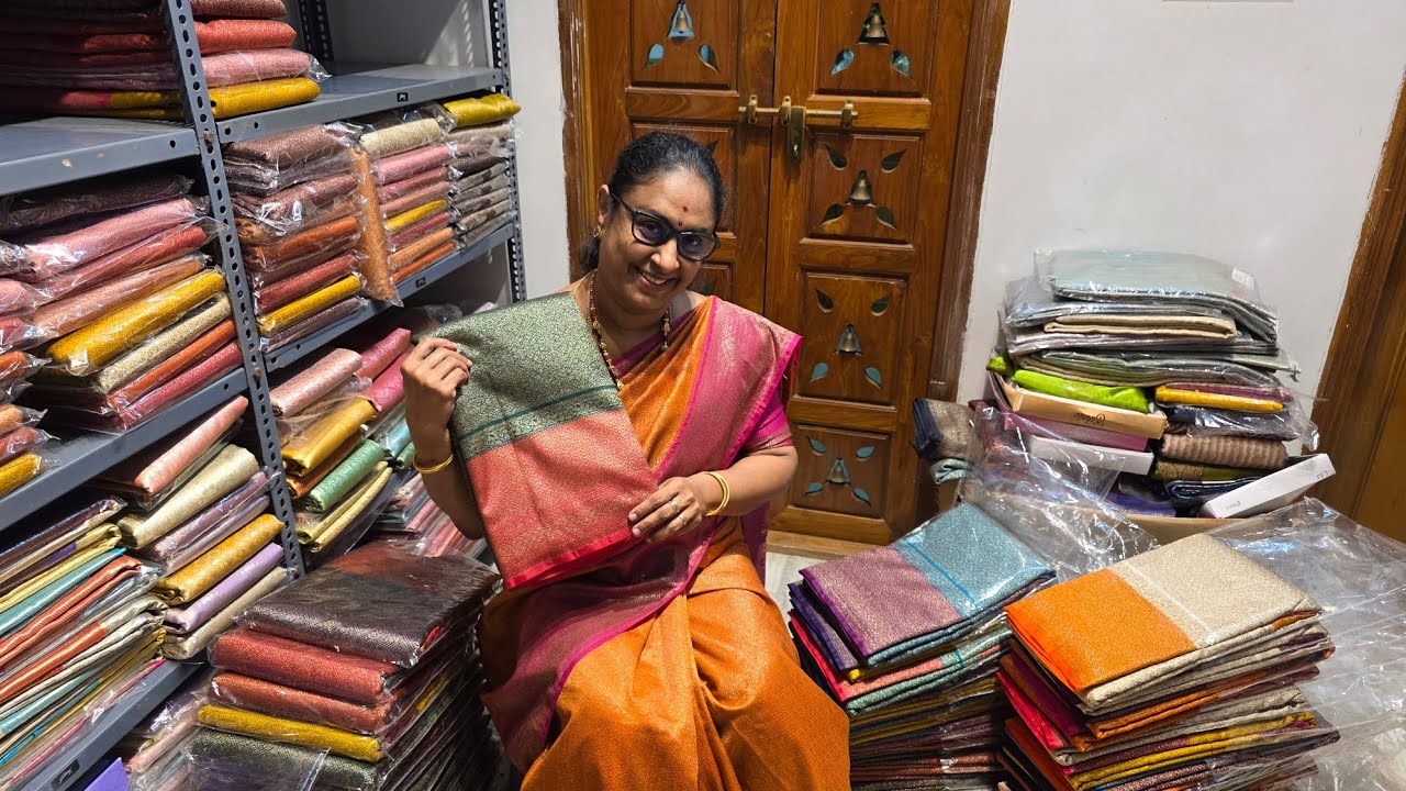 PURE KATAN BANARASI SAREES RESTOCKED ✨️✨️