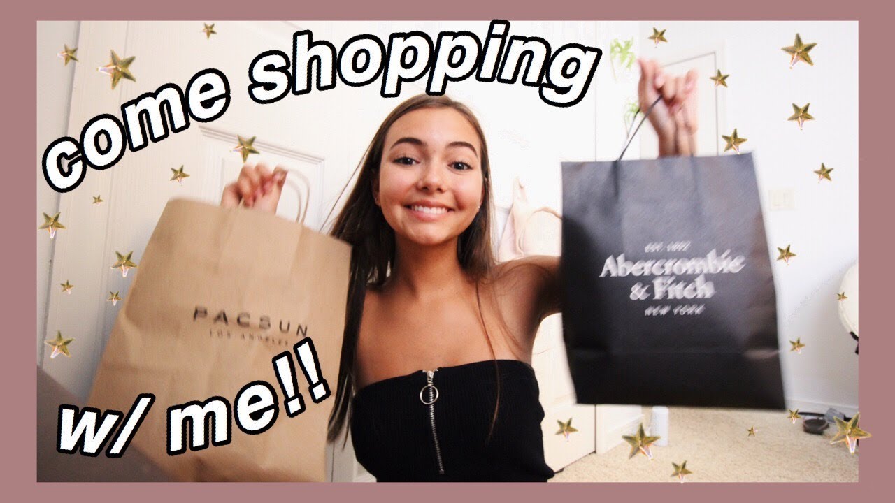 come back to school clothes shopping with me 2019!