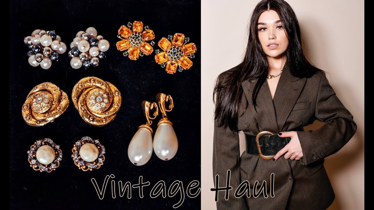 Vintage/ SecondHand Haul. Jewellery, Blazers, Belts