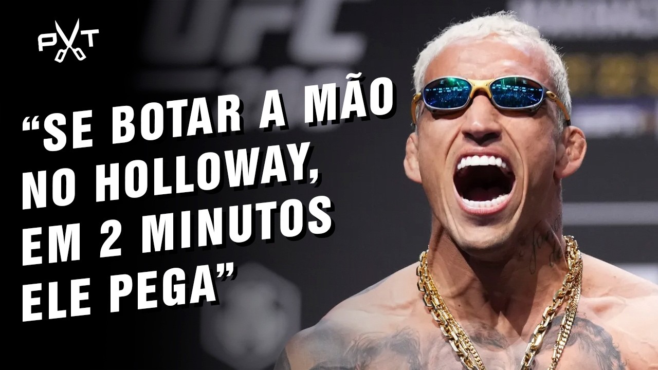 PAULÃO DIZ QUE CHARLES É O GOAT DO CHÃO E ANALISA LUTA CONTRA MAX HOLLOWAY NO UFC