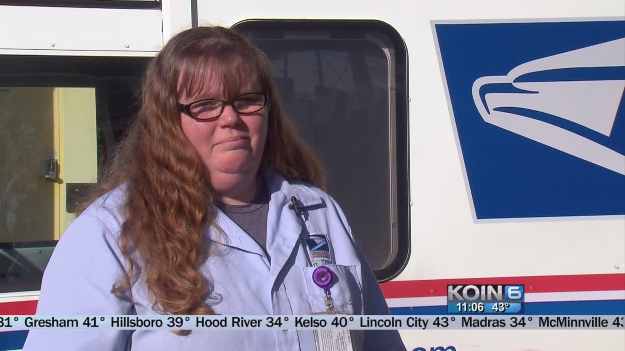 Postal worker delivers driver who hit woman to police