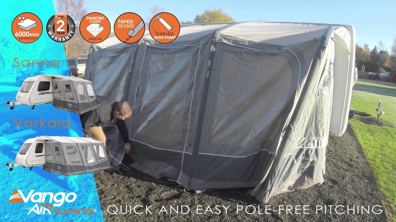 Vango AirAwning&reg; - Pitching Video