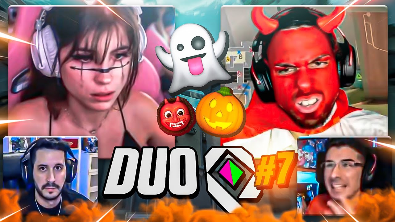 &iexcl;LLEGA HALLOWEEN a VALORANT! | MEJORES MOMENTOS DUOQ CHALLENGE D&Iacute;A 7