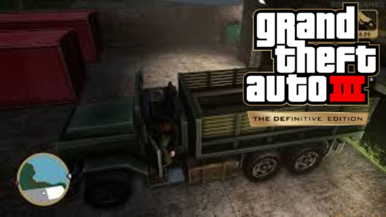 GTA 3 Definitive Edition - Import/Export - Portland Docks - Emergency Vehicles (HD,60fps)