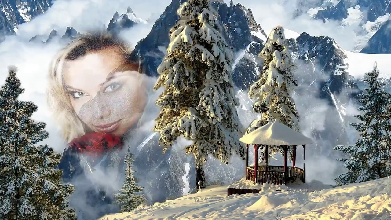 Бесплатный женский зимний проект для Proshow Producer