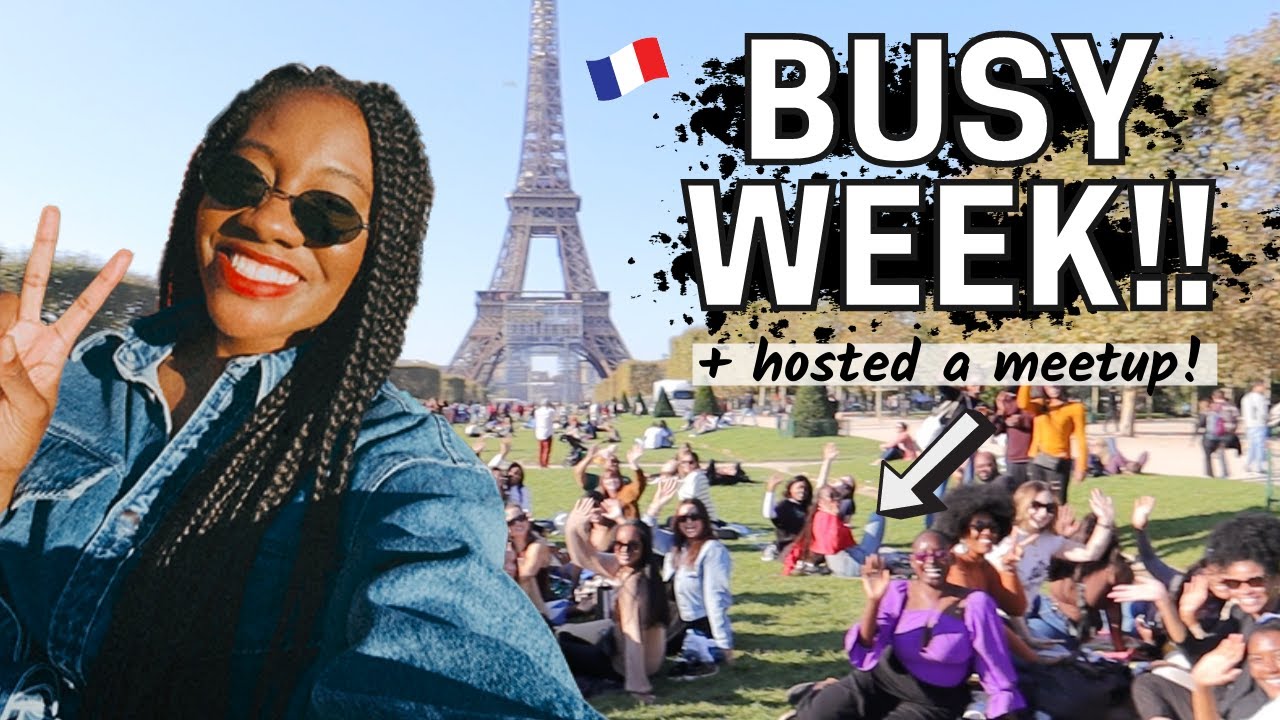 Busy Week in Paris! Brunch, Work Life, New Hair, Meetup