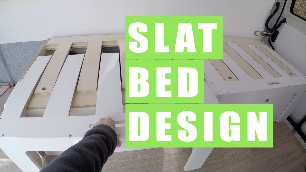 Slat Bed Campervan Bed - VW T4 Van Build - Episode 4
