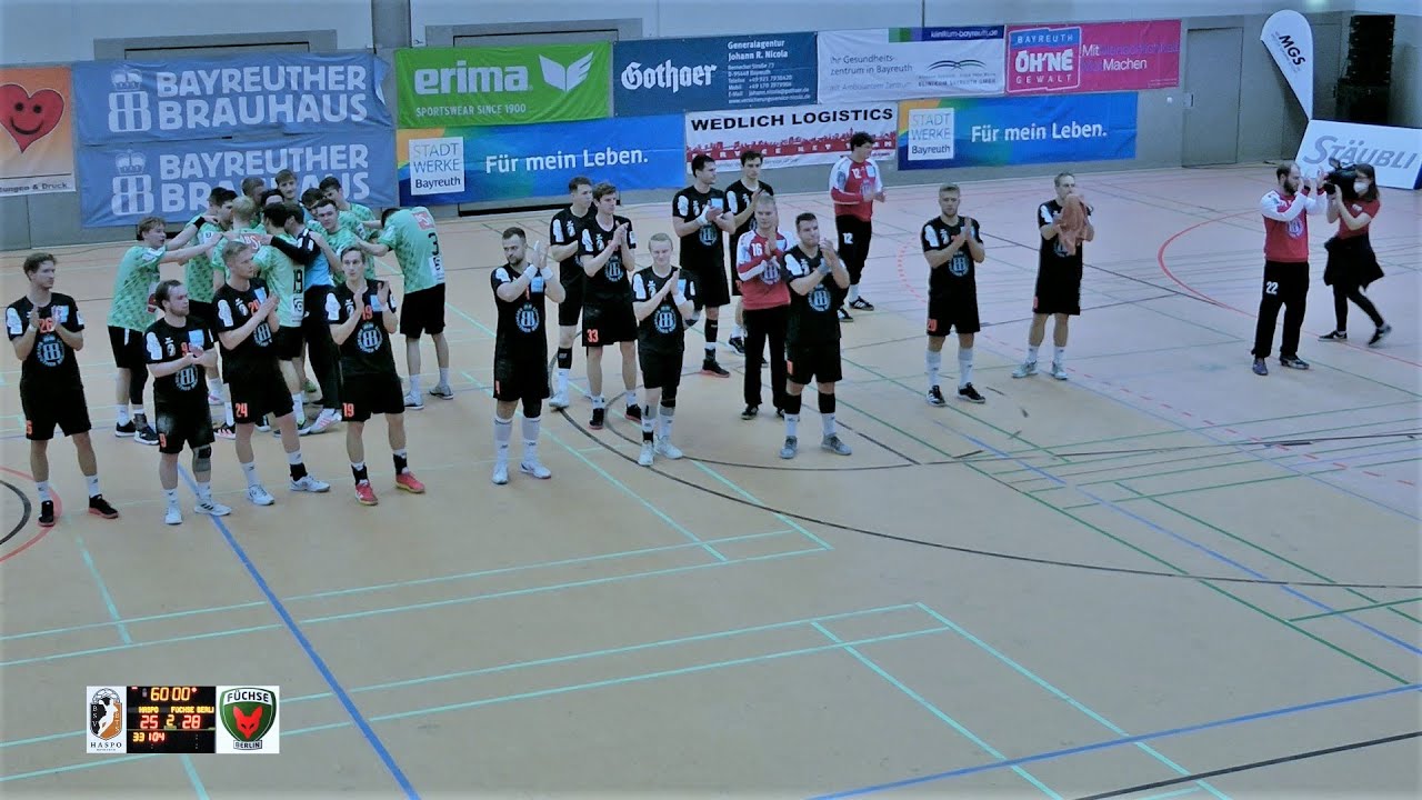 HaSpo Bayreuth –  Füchse Berlin Reinickendorf II, 2.Halbzeit (10.09.2022, Herren 3.Liga Ost)