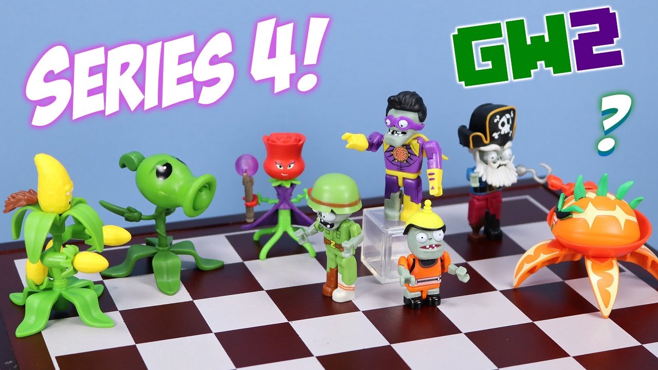 Plants vs. Zombies K'nex Mystery Packs Series 4 Opening Codes