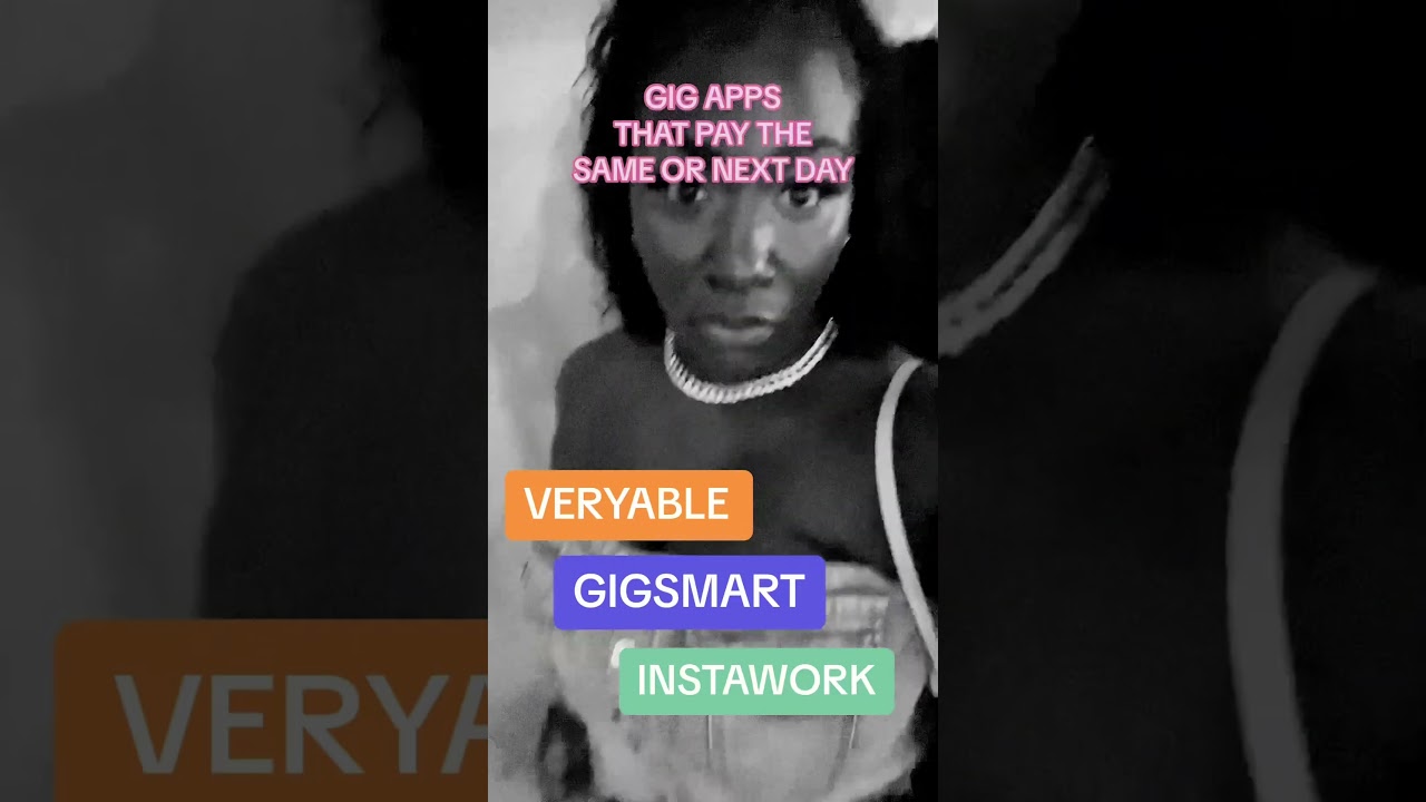 🤑 Work and get paid the same day with these gig apps! #shorts #gigwork #samedaypay